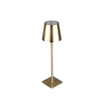 Luminaria de mesa led 3 tons Elegance 38 cm Dourado metal