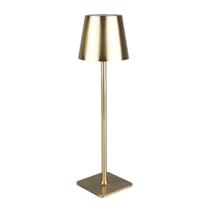 Luminária De Mesa Led 3 Tons Usb Elegance 9,5 X 38 Cm Dourada Lyor