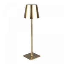 Luminária de Mesa Led 3 Tons Usb Elegance Dourada Metal Luminária de Mesa Led 3 Tons Usb Elegance Dourada Metal