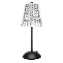 Luminária De Mesa Led 3 Tons Usb Leumina Preta - Wolff Luminária De Mesa Led 3 Tons Usb Leumina Preta - Wolff
