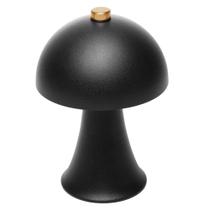 Luminária de Mesa Led 3 Tons Usb Orbe 10cm x 14,5cm Preto