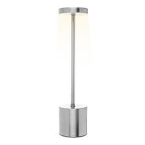 Luminária de Mesa Led 3 Tons Usb Wolff Cosmos Prateada