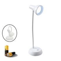 Luminária de Mesa LED 32cm Flexivel Sem Fio Portátil com Luz