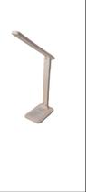 Luminária De Mesa Led 6500k Branca Articulada