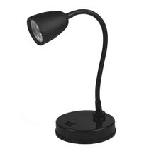 Luminária De Mesa Led Abs Preto 4w 3000k Yamamura
