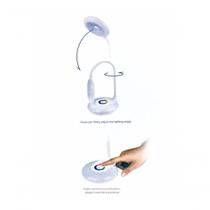 Luminária De Mesa Led Base Flexível Luminária De Mesa Led Base Flexível