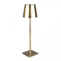 Luminária de Mesa LED com 3 Tons Recarregável USB Dourada