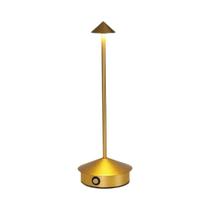 Luminária De Mesa LED Criativa Com Carregamento, Luz Noturna Com 3 Cores E Dimerização Contínua Para