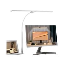 Luminária De Mesa LED Dimmable Com Duas Cabeças Luz USB Para Monitor De PC 3 Modos De Cor Proteção