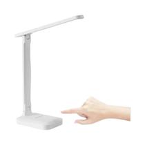 Luminária De Mesa LED Dimmable Com Interruptor Touch USB Branca Luz De Leitura Para Quarto Cuidado