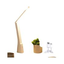 Luminária De Mesa LED Dobrável Com Toque Regulável, Recarregável via USB, Luz De Proteção Para Os Luminária De Mesa LED Dobrável Com Toque Regulável, Recarregável via USB, Luz De Proteção Para Os