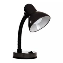 Luminaria de Mesa Led Flex Base 4w Preta Kian Luminaria de Mesa Led Flex Base 4w Preta Kian