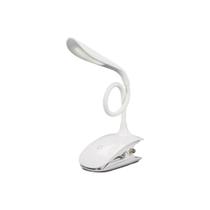Luminária De Mesa Led Flexível Bivolt 2w Branca GARRA Luminária De Mesa Led Flexível Bivolt 2w Branca GARRA