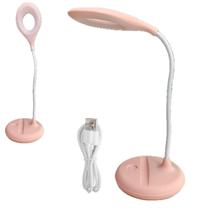 Luminária de Mesa Led Flexível Touch Com USB Recarregável Luminária de Mesa Led Flexível Touch Com USB Recarregável
