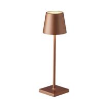 Luminária De Mesa LED Nórdica À Prova d'Água Recarregável Com Controle De Toque Para Decoração De