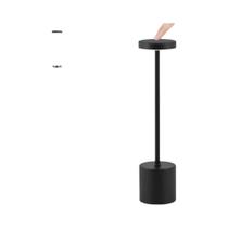 Luminária De Mesa LED Recarregável Por USB Com Dimmer Táctil, 3 Cores, Luz Noturna Clássica Para