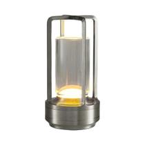 Luminária De Mesa LED Sem Fio Para Camping Ao Ar Livre Restaurante Luz Noturna Criativa Luminária De Mesa LED Sem Fio Para Camping Ao Ar Livre Restaurante Luz Noturna Criativa