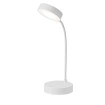 Luminária de Mesa LED Taschibra Puck Recarregável Branca