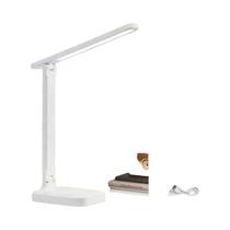 Luminária De Mesa LED USB Com Toque Regulável, Proteção Ocular, Dobrável, Luz Noturna Para Quarto De