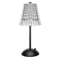 Luminária de Mesa Led Usb Wolff Leumina 12,5cm x 30cm Preta Luminária de Mesa Led Usb Wolff Leumina 12,5cm x 30cm Preta