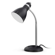 Luminária de Mesa LEPOWER de Metal com Pescoço de Ganso Ajustável Preta Luminária de Mesa LEPOWER de Metal com Pescoço de Ganso Ajustável Preta