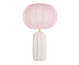 Luminária de Mesa Lúmen Rosa e Branca Westwing