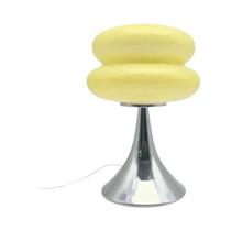 Luminária De Mesa Macaron Amarelo Claro De Dupla Camada Para Quarto De Meninas, Luminária Decorativa Luminária De Mesa Macaron Amarelo Claro De Dupla Camada Para Quarto De Meninas, Luminária Decorativa