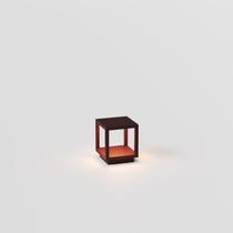 Luminária de Mesa Mini Greta Interlight Portátil LED Corten