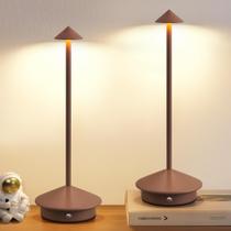 Luminária de Mesa NEWSEE LED Recarregável Sem Fio 5000mAh Conjunto com 2