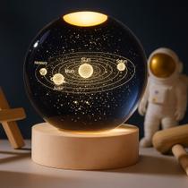 Luminária de Mesa para quarto Luminaria Decorativa Aconchegante Bola de Cristal Decoração Globo Terrestre Luxo Luminária de Mesa para quarto Luminaria Decorativa Aconchegante Bola de Cristal Decoração Globo Terrestre Luxo