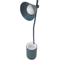 Luminaria de Mesa Porta Objetos Abajur Touch Led Flexivel Iluminado Articulada Organizador 3 Cores Suporte Lapis Canetas Material Home Office Escritor