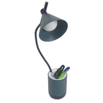 Luminaria de Mesa Porta Objetos Touch Led Abajur iluminado Articulada 3 Cores Flexivel Suporte Lapis Canetas Material Home Office Escritorio Moderna Luminaria de Mesa Porta Objetos Touch Led Abajur iluminado Articulada 3 Cores Flexivel Suporte Lapis Canetas Material Home Office Escritorio Moderna