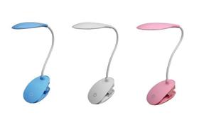 Luminária De Mesa Sem Fio Touch screen 20 Leds com garra Luminária De Mesa Sem Fio Touch screen 20 Leds com garra