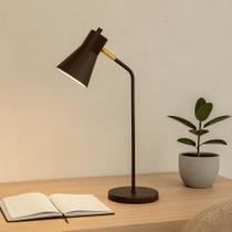 Luminária de Mesa Simpson Com Cúpula Articulada Luminária de Mesa Simpson Com Cúpula Articulada