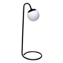 Luminária De Mesa Sow Vidro Branco Fosco G9