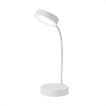 Luminária De Mesa Taschibra Puck Led Recarregável Branca Luminária De Mesa Taschibra Puck Led Recarregável Branca