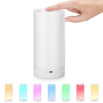 Luminária de Mesa UNIFUN com Sensor Touch, Regulável e Luz RGB