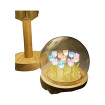 Luminária De Noite Em Forma De Flor Tulipa Para Decoração De Casa Presentes Únicos De Aniversário E