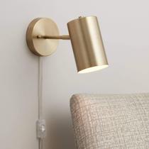 Luminária de parede 360 Lighting Carla Modern Polished Brass Gold Meta