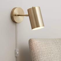 Luminária de parede 360 Lighting Carla Modern Polished Brass Gold Metal