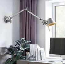 Luminária de Parede Arandela de Arquiteto Tolomeo Bocal E27 Alumínio anodizado cinza HP8092 - Global Iluminação