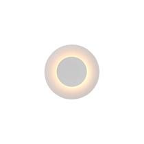 Luminária de Parede Arandela Eclipse Redonda Mainz Foskal 8W Led 3000K Luz Indireta IP65 Externa Bivolt Luminária de Parede Arandela Eclipse Redonda Mainz Foskal 8W Led 3000K Luz Indireta IP65 Externa Bivolt