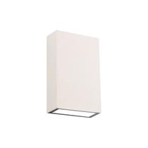 Luminária de Parede Arandela LED Double Externa Facho Duplo 3000K 4W IP65 Branco/Preto Luminária de Parede Arandela LED Double Externa Facho Duplo 3000K 4W IP65 Branco/Preto
