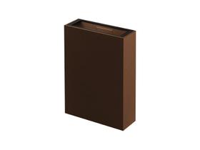 Luminária de Parede Arandela LED Taschibra Quadre 4W Marrom