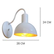 Luminária de parede Arandela Lustre Industrial Sala Quarto Luminária de parede Arandela Lustre Industrial Sala Quarto