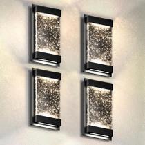 Luminária de parede ASD LED Bubble Glass 30cm 22W 500LM 3000K-5000K