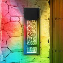 Luminária de parede ASD LED Bubble Glass 33cm 9W RGB 3000-5000K