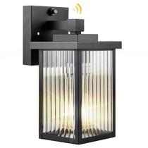 Luminária de Parede Externa hameso com Acendimento Automático do Anoitecer ao Amanhecer, à Prova dÁgua, com Vidro Luminária de Parede Externa hameso com Acendimento Automático do Anoitecer ao Amanhecer, à Prova dÁgua, com Vidro