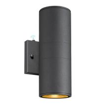 Luminária de parede externa Ken & Ricky Dusk to Dawn, pacote com 1 pacote