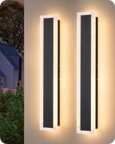 Luminária de Parede Externa LED EDISHINE 60 cm IP65 Luminária de Parede Externa LED EDISHINE 60 cm IP65
